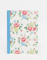 Блокнот формата A5 с розами Cath Kidston - Белый