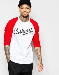 Футболка с длинными рукавами реглан Carhartt WIP League - Белый