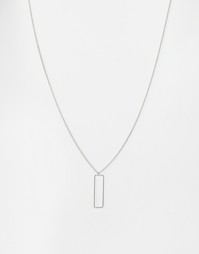 Ожерелье Selected Femme Lotta - Серебряный