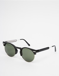Винтажные солнцезащитные очки в черной оправе Spitfire Chill Wave