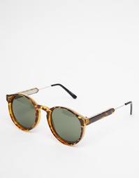 Круглые солнцезащитные очки в черепаховой оправе Spitfire Anorak2