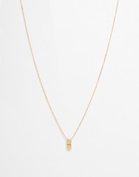 Ожерелье с подвеской‑ананасом ASOS - Золотой