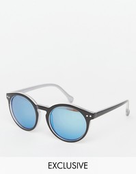 Круглые солнцезащитные очки Jeepers Peepers - Черный