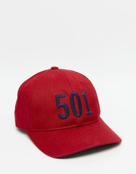 Красная бейсболка Levi's 501 - Красный Levi's®