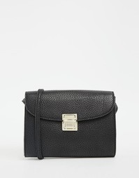 Cумка через плечо с пряжкой Monki - Черный
