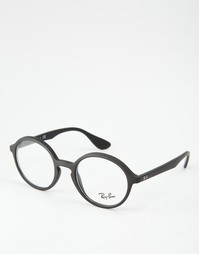Очки в круглой оправе Ray-Ban RX7075 - Черный