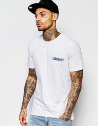 Футболка Carhartt WIP - Пепельно-лиловый