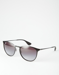 Круглые солнцезащитные очки Ray‑Ban RB3539 - Черный
