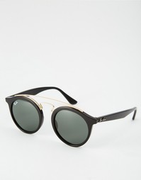 Круглые солнцезащитные очки Ray-Ban Gatsby RB4256 - Черный