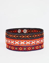 Комплект плетеных браслетов ASOS - Мульти