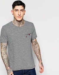 Футболка с карманом Original Penguin - Темно-синий