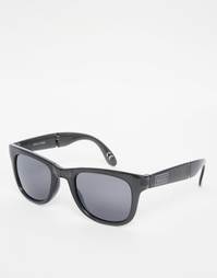 Складывающиеся солнцезащитные очки в черной оправе Vans Spicoli VUNKFZ