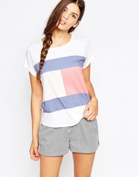Пижамная футболка Tommy Hilfiger Ashleigh - Белый