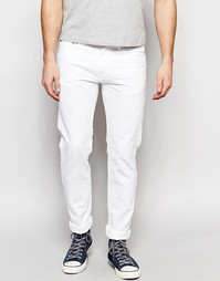 Белые эластичные джинсы скинни Abercrombie &amp; Fitch - Белый