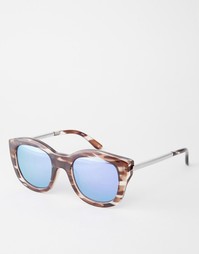 Зеркальные солнцезащитные очки Le Specs Runaways Luxe