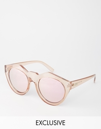 Зеркальные солнцезащитные очки Le Specs Exclusive Neo Noir