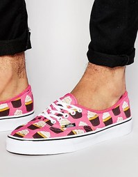 Розовые кроссовки Vans Late Night Pack Authentic Cupcake V3B9IFD