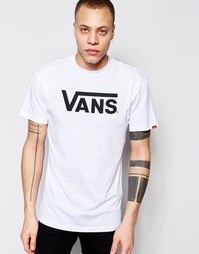 Белая футболка с логотипом Vans VGGGYB2 - Белый