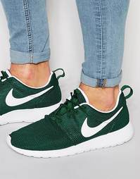 Кроссовки Nike Roshe One 511881-313 - Зеленый