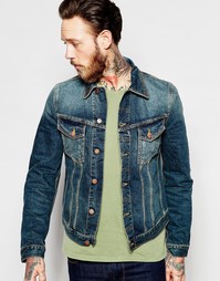 Джинсовая куртка Nudie Jeans Billy Trucker - Дружественный синий