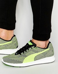 Зеленые тканые кроссовки Puma Ignite 361133 04 - Зеленый