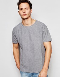 Серая футболка Dr Denim Russ - Grey reverse