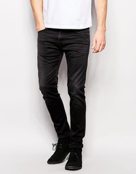 Черные джинсы скинни с заниженной талией Edwin Jeans ED-85