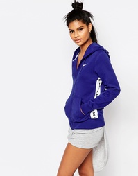 Худи на молнии с логотипом на ленте Nike Club