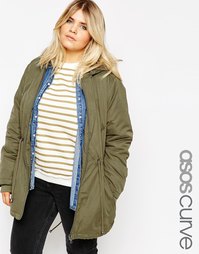 Парка ASOS CURVE Summer - Хаки