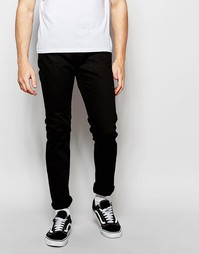 Черные джинсы слим Cheap Monday Sonic - Rinse black