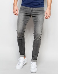 Супероблегающие джинсы с заниженным шаговым швом Dr Denim Leroy