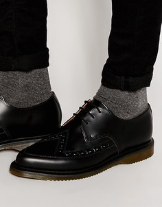 Туфли дерби на шнуровке Dr Martens Ally - Черный