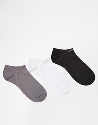 3 пары спортивных носков Calvin Klein - Мульти
