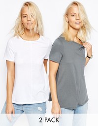 Комплект из 2 футболок ASOS, скидка 10%