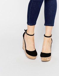 Танкетки ASOS OVAL - Черный