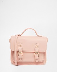 Компактная сумка-сэтчел ASOS - Румяный розовый