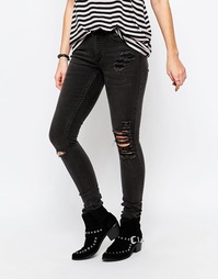 Зауженные джинсы Cheap Monday Prime - Черный