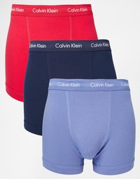 Комплект из 3 эластичных боксеров-брифов Calvin Klein - Мульти