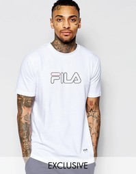 Oversize-футболка Fila Black - Белый