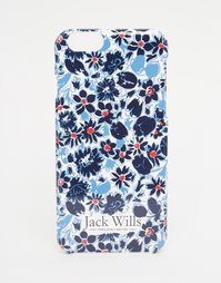 Чехол для iPhone 6 Jack Wills Haddon - Темно-синий цветочный