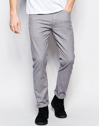 Выбеленные зауженные чиносы Wrangler Bostin Phantom - Серый