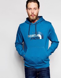 Худи через голову с логотипом The North Face - Синий