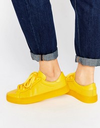 Желтые кроссовки adidas Originals Stan Super Colour