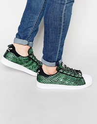 Кроссовки adidas Originals Superstar GID - Зеленый