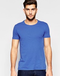 Футболка с круглым вырезом United Colors of Benetton - Синий