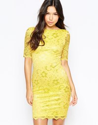 Кружевное платье City Goddess Princes - Желтый