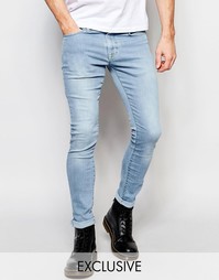 Ультразауженные светлые джинсы Brooklyn Supply Co