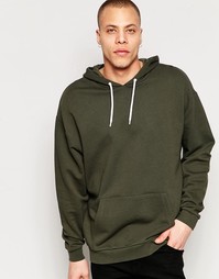 Oversize-худи цвета хаки ASOS - Лесные ночи