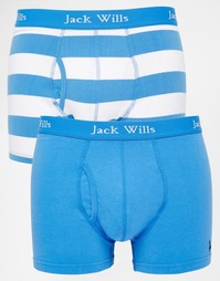 Комплект из 2 пар боксеров-брифов Jack Wills Chetwood - Синий