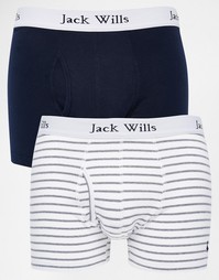 Комплект из 2 пар боксеров-брифов Jack Wills Chetwood - Темно-синий